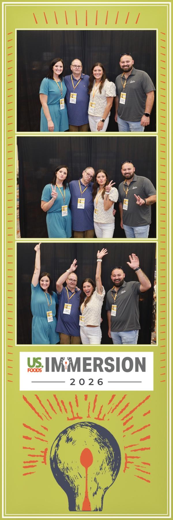 US Foods photo strip output